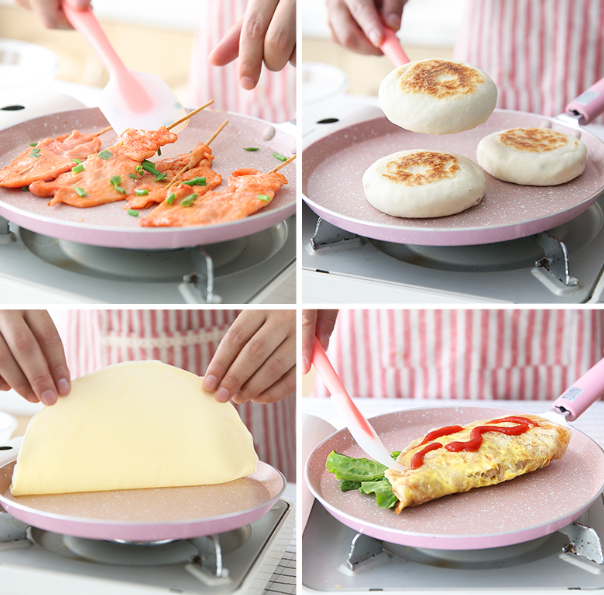 Non-Stick Frying Pan for Crepes and Pancakes